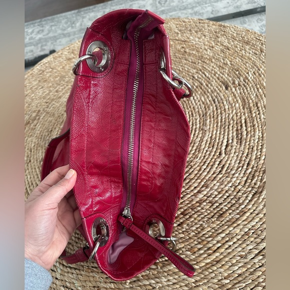 Coach Alex  Patent Leather Shoulder Tote Purse F14265 - Picture 9 of 15